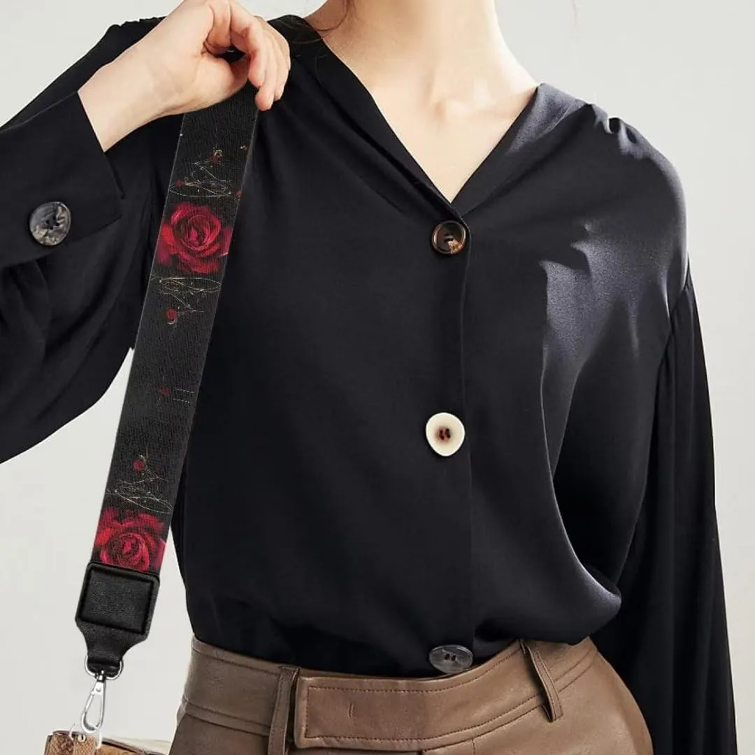 Jeiento Wide Purse Strap Wide Shoulder Strap Adjustable Replacement Belt Soft Guitar Shoulder Straps for Women Girls Gifts
