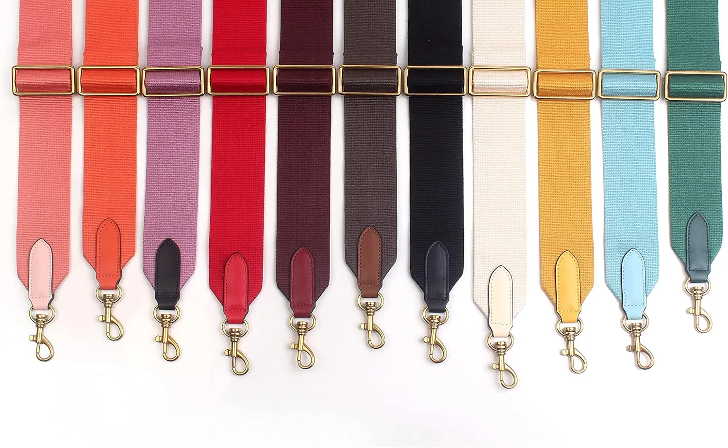 Jiesinlov Purse Strap for Handbag Adjustable Replacement Crossbody Bag Wide Canvas Shoulder Strap