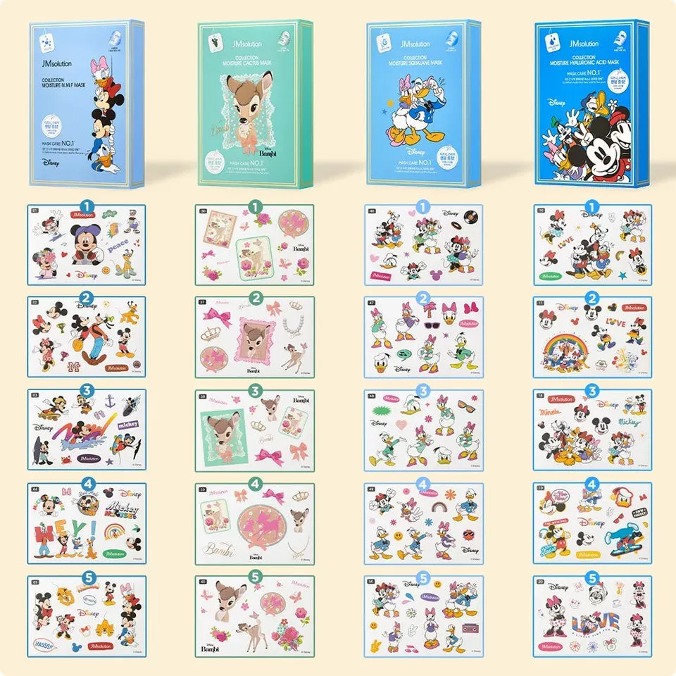 JMsolution Disney Collection Moisture Cactus Mask 10 Pack