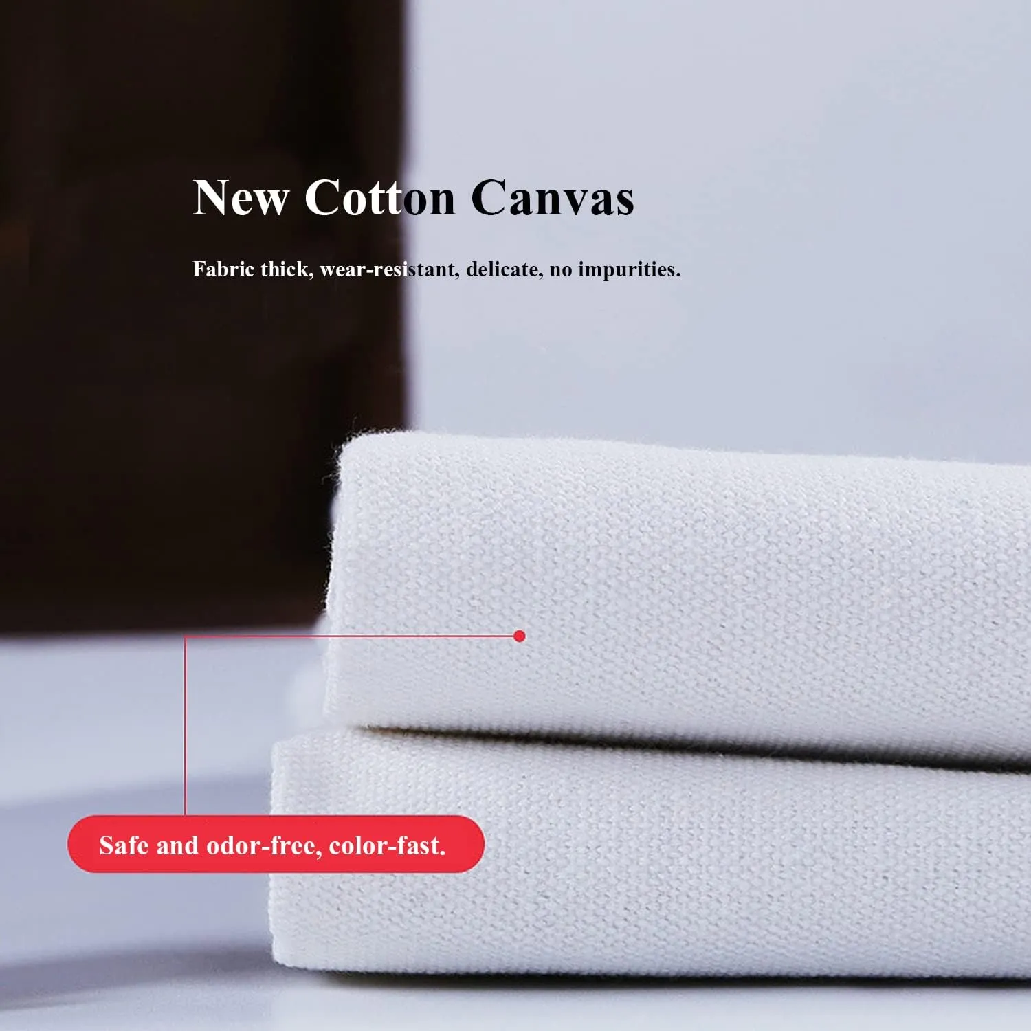 kaxilu Red Zippered Canvas Tote Bag 16.5"x 14"x5" Heavy Duty Plain Tote Bags 4PCS Reusable Canvas Tote Bags Bulk Cloth Grocery Bags