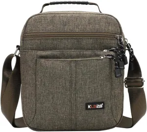 KL928 Men's Messenger Bag - Crossbody Shoulder Bags Travel Bag Man Purse Casual Sling Pack for Work Business