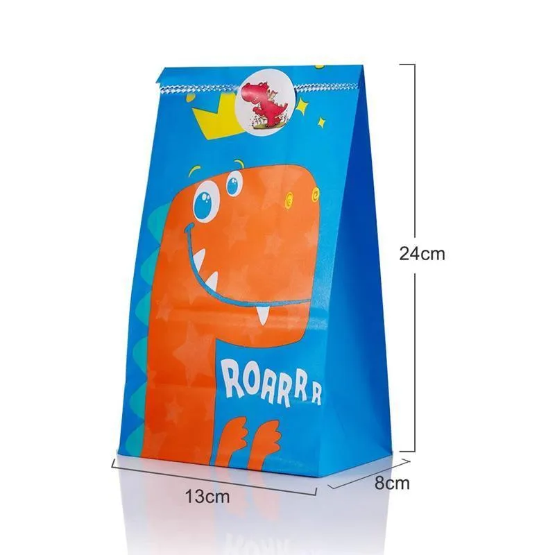 Kraft Paper Candy Bags 100PCS 4Colours
