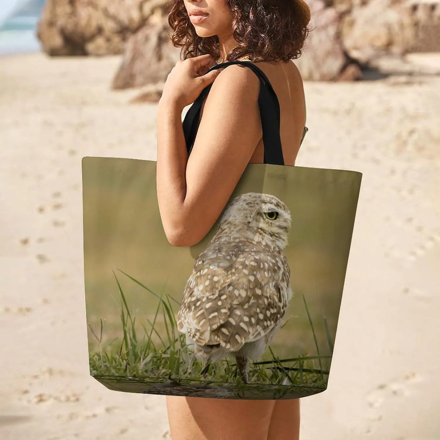 Large Capacity Shopping Tote Bag for Women, Girls