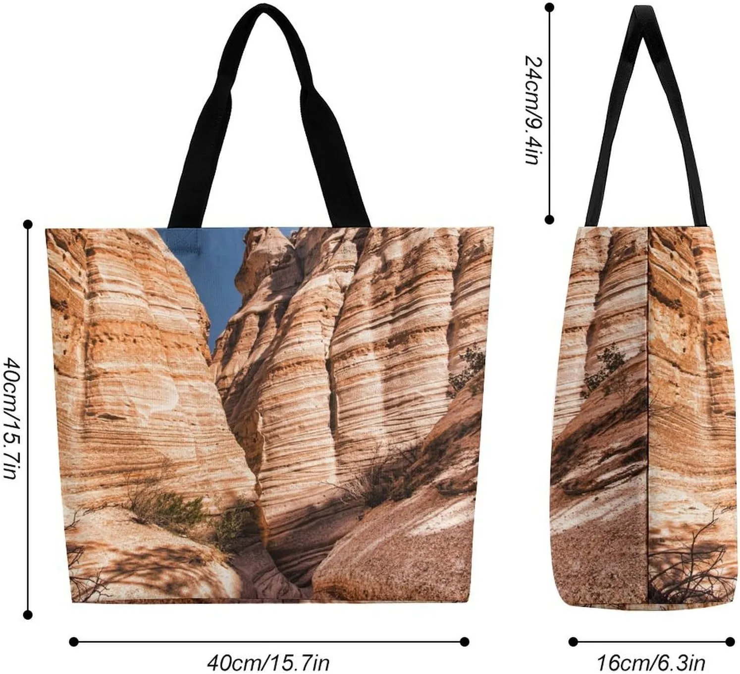 Large Capacity Shopping Tote Bag for Women, Girls