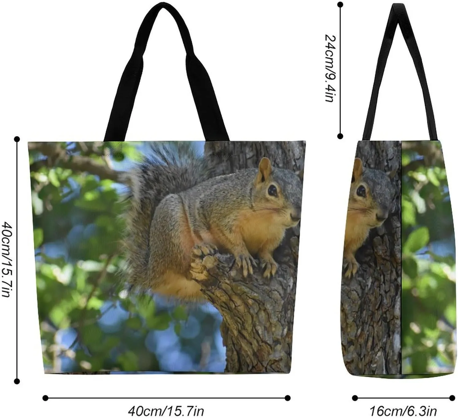 Large Capacity Shopping Tote Bag for Women, Girls