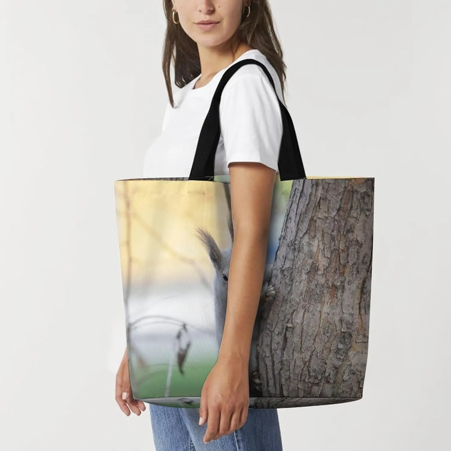 Large Capacity Shopping Tote Bag for Women, Girls
