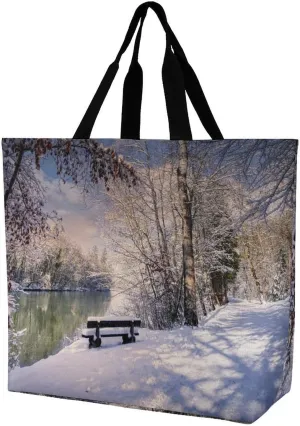 Large Capacity Shopping Tote Bag for Women, Girls
