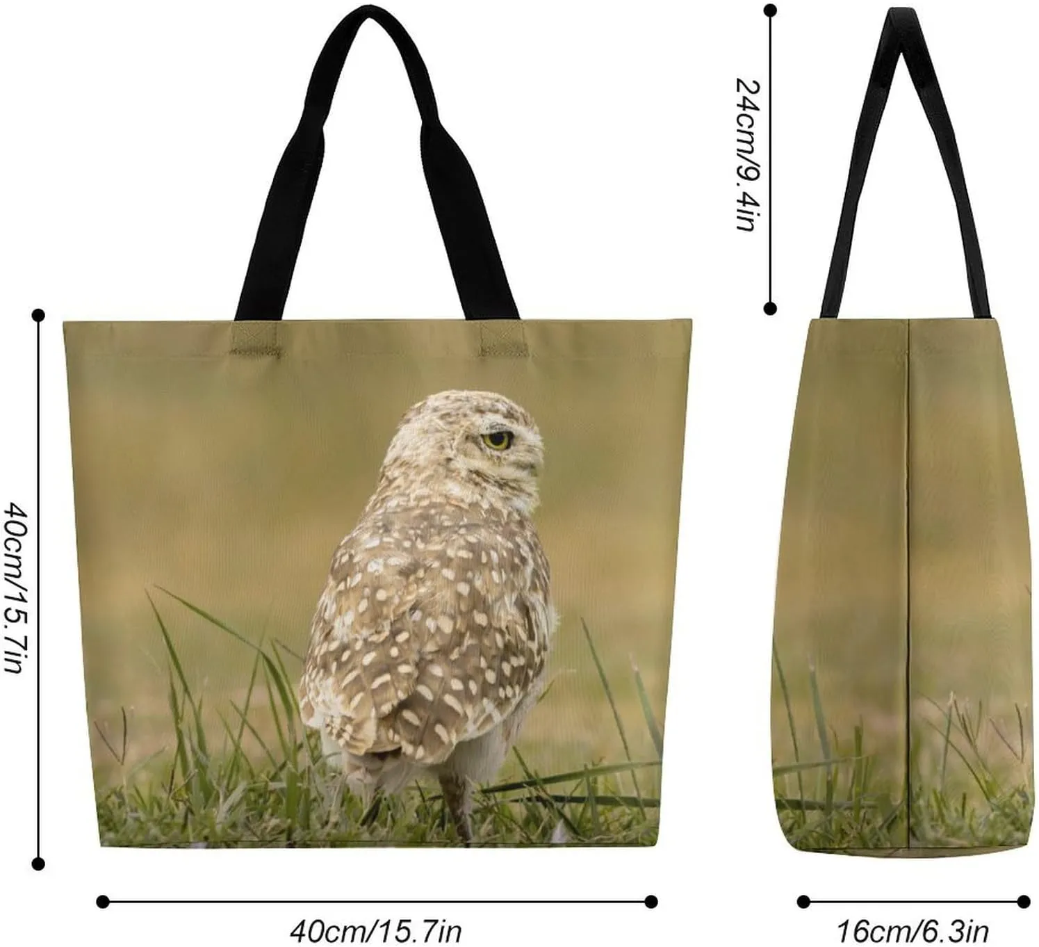 Large Capacity Shopping Tote Bag for Women, Girls