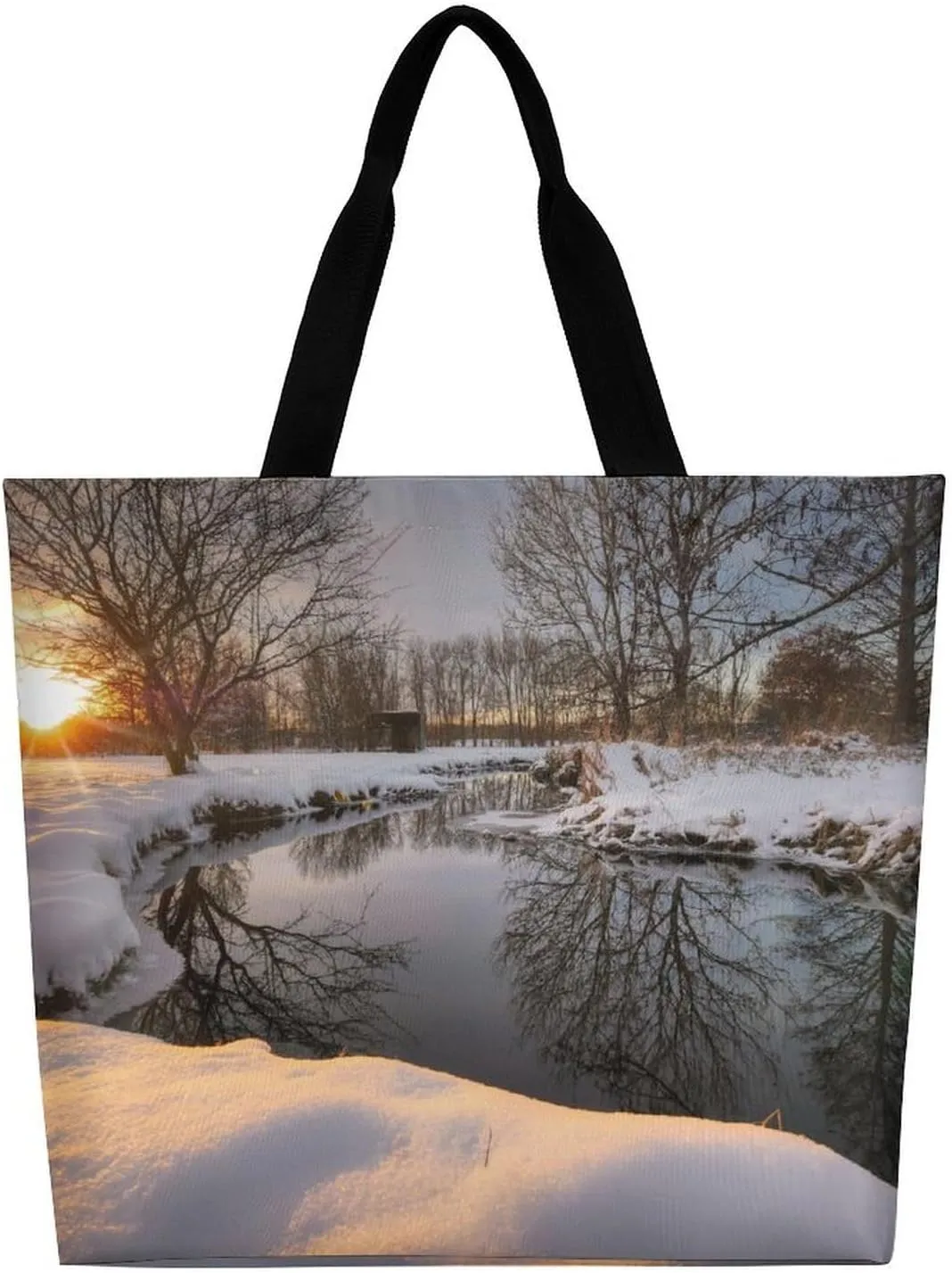 Large Capacity Shopping Tote Bag for Women, Girls