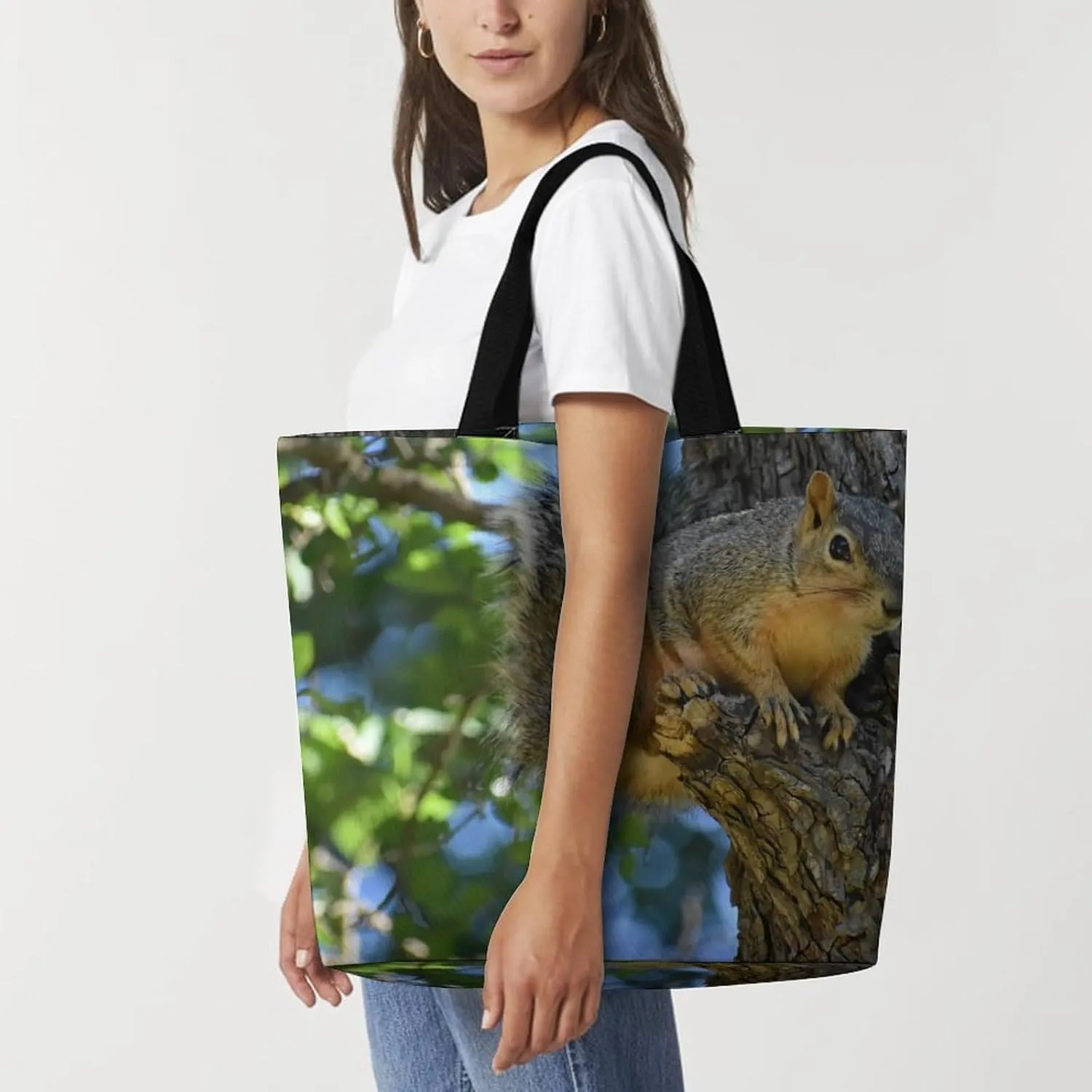Large Capacity Shopping Tote Bag for Women, Girls