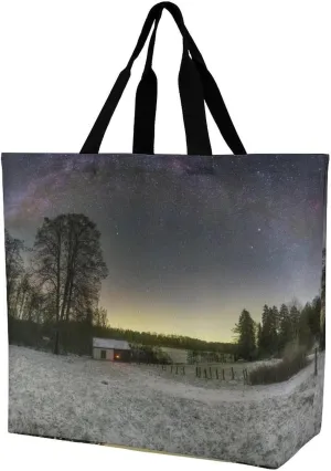 Large Capacity Shopping Tote Bag for Women, Girls