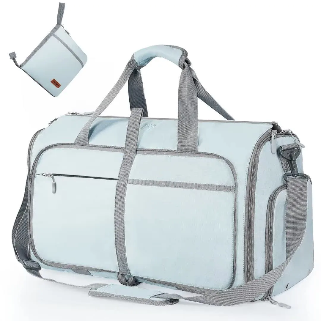 Large Capacity Travel Duffle Bag Women's Handbag Folding Suit Bag Waterproof Clothes Totes Garment Bag  