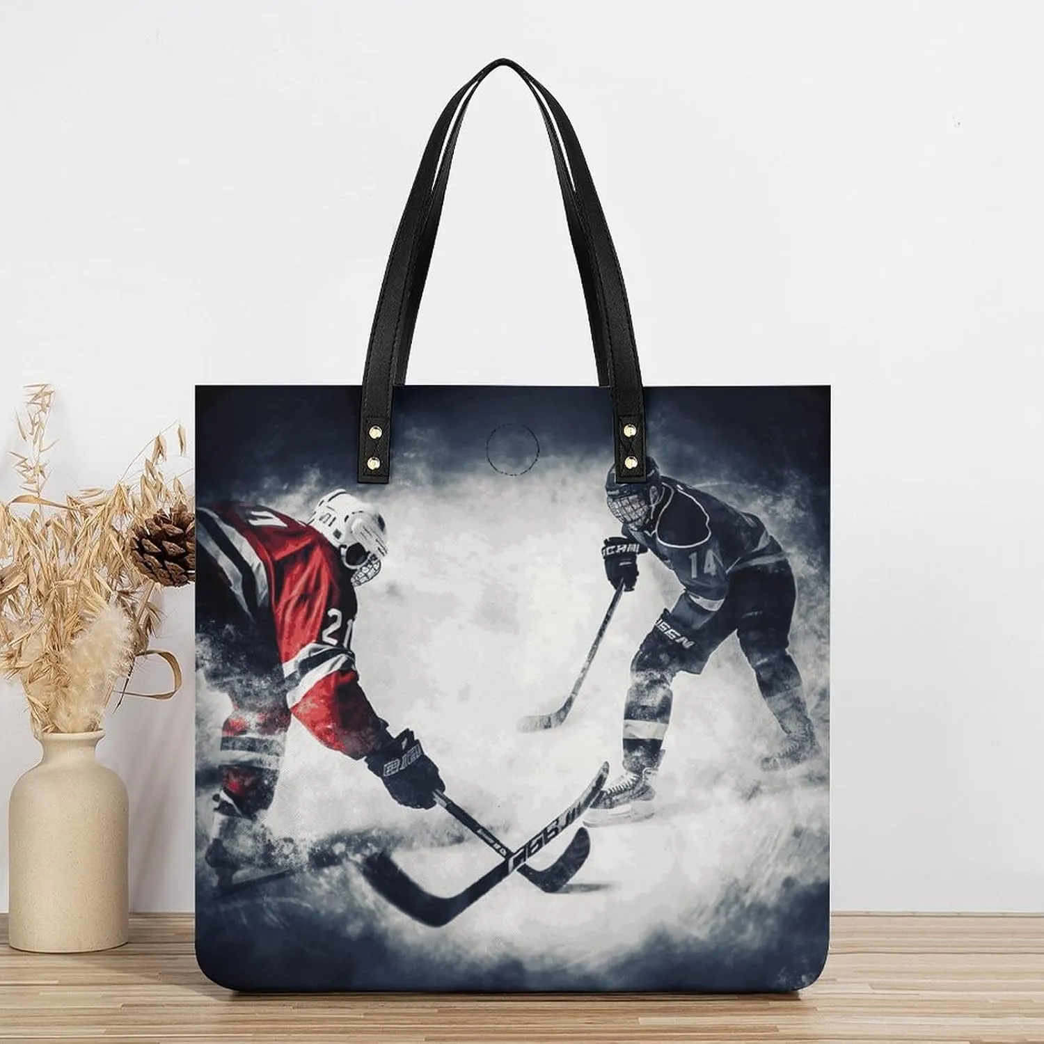 Leather Handbag for Women Tote Bag with Magnetic Buckle Cool Eagle Crossbody Bag Shoulder Bag