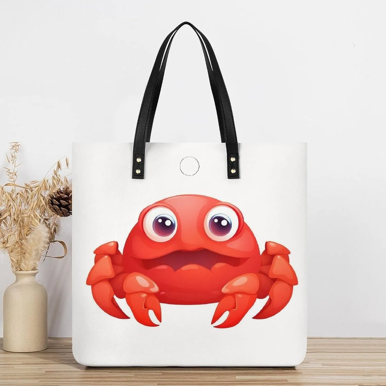 Leather Handbag for Women Tote Bag with Magnetic Buckle Cool Eagle Crossbody Bag Shoulder Bag