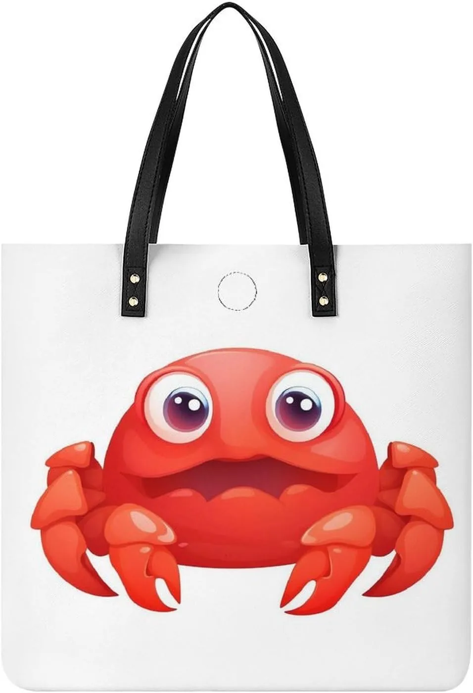 Leather Handbag for Women Tote Bag with Magnetic Buckle Cool Eagle Crossbody Bag Shoulder Bag