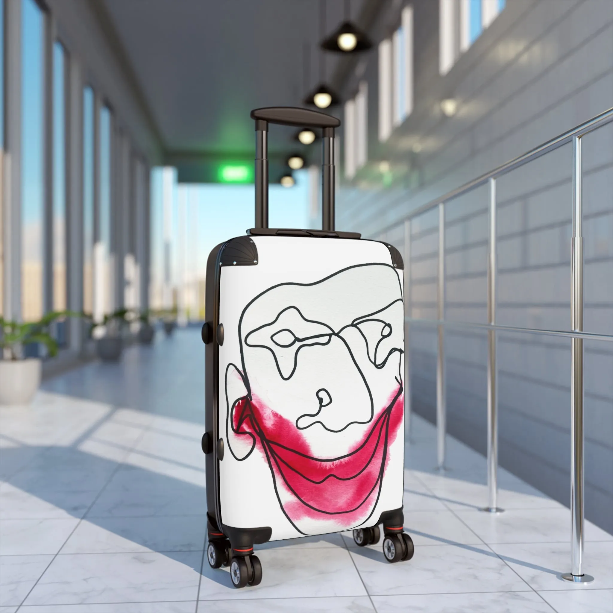 Let's Laugh - Stylish Travel Suitcase for All Your Needs