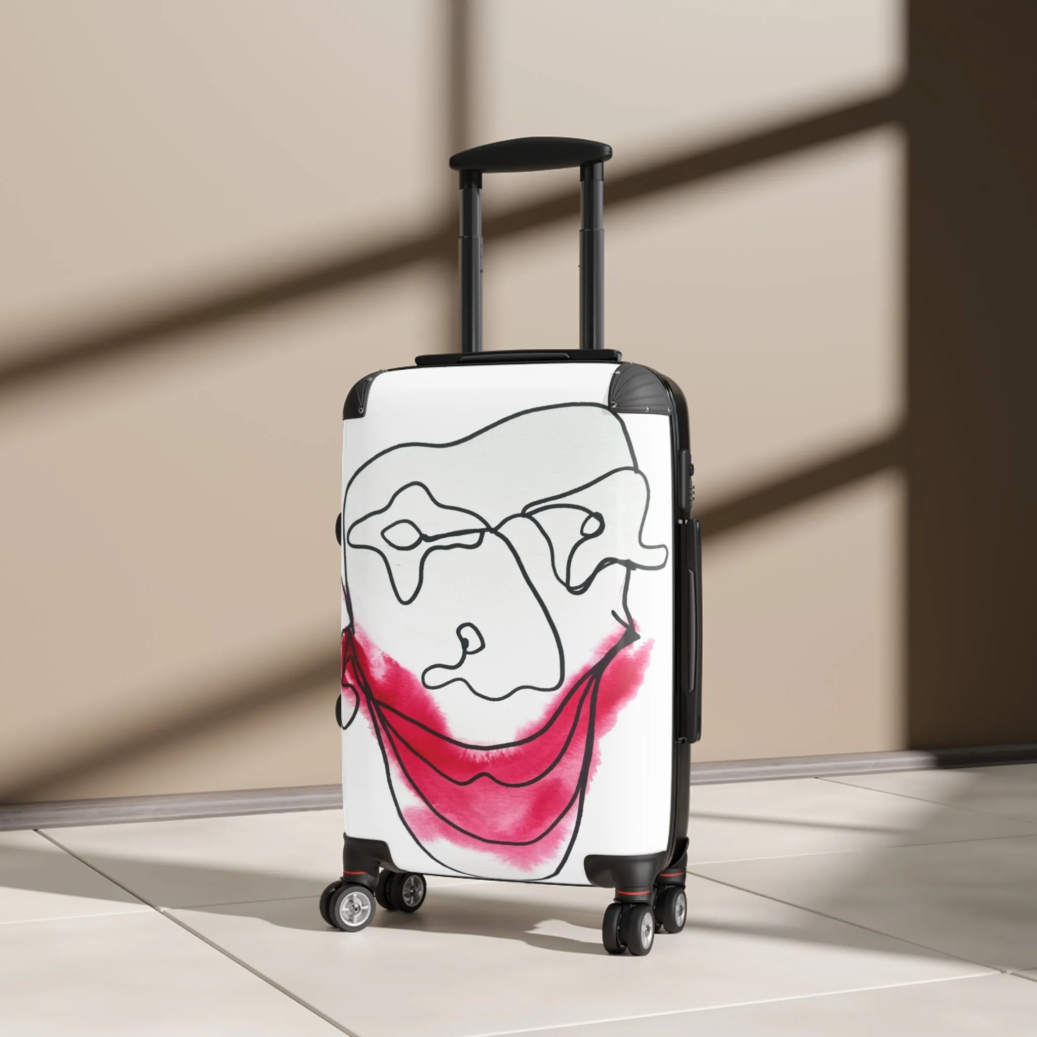 Let's Laugh - Stylish Travel Suitcase for All Your Needs