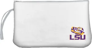 Logo Brands NCAA Washington Huskies Clear Wristlet