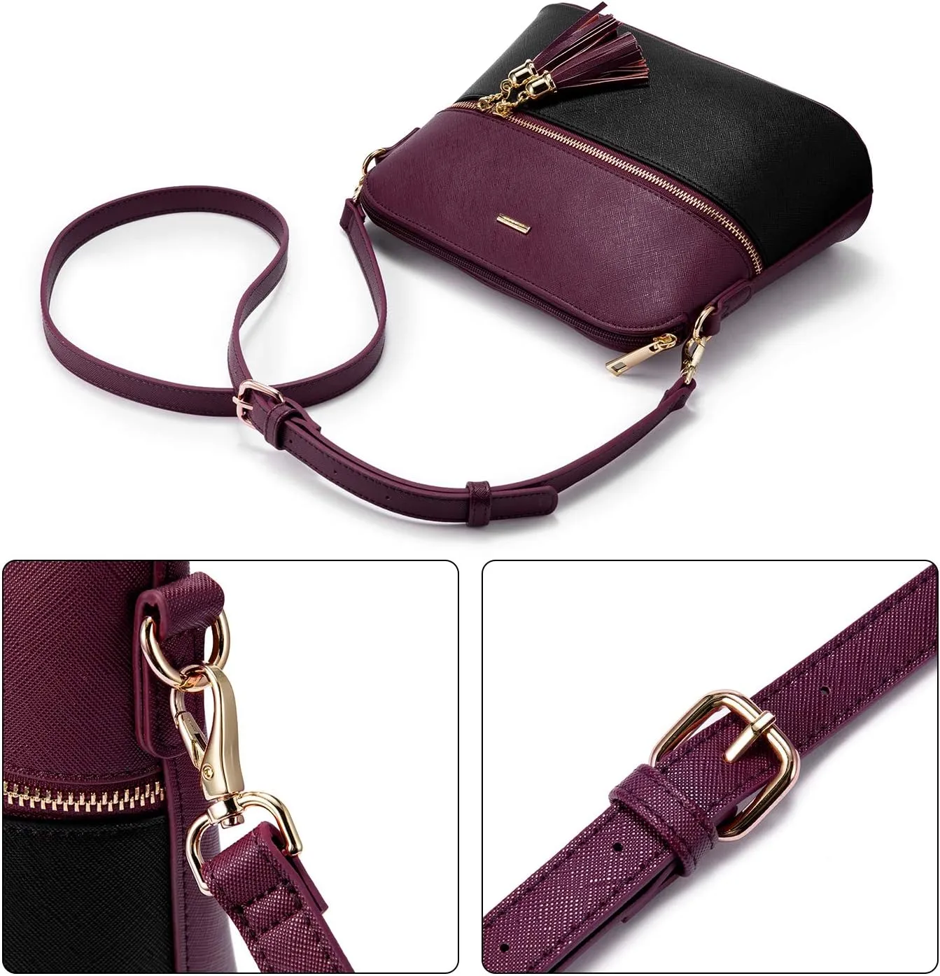 LOVEVOOK Handbags for Women Shoulder Bags Tote Satchel Hobo 3pcs Purse Set