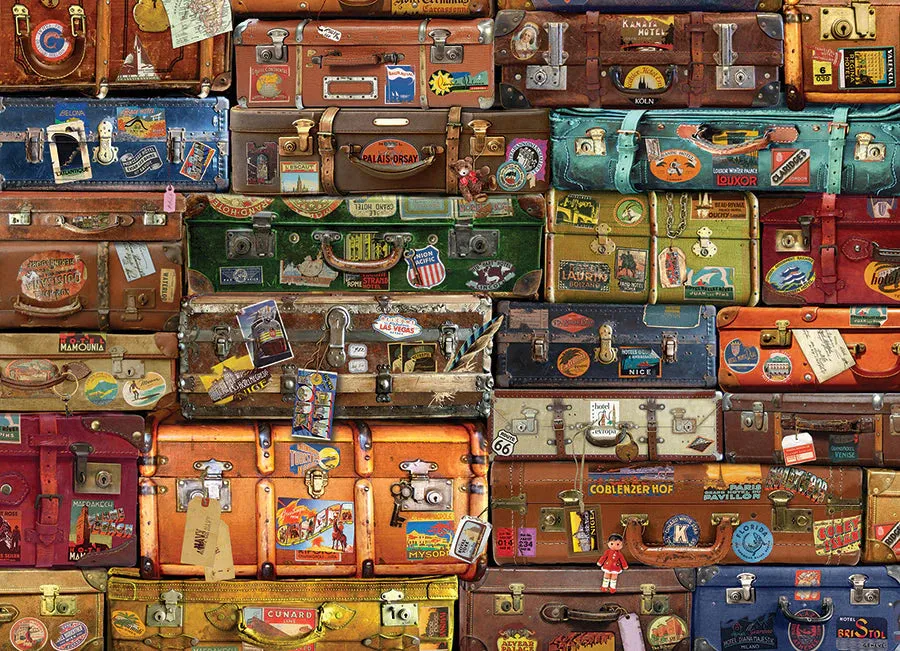Luggage - Barbara Behr | Cobble Hill | 1000 Pieces | Jigsaw Puzzle