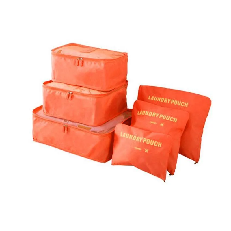 Luggage Organizer Set 6PCS/Set 7Colours Oxford Cloth