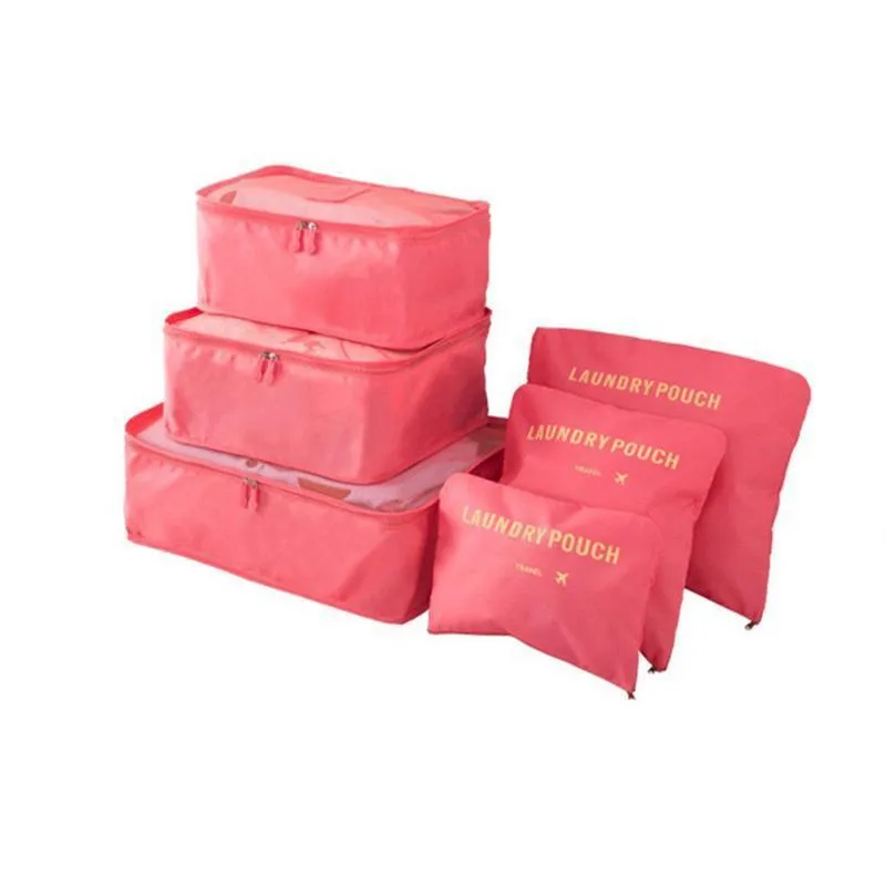 Luggage Organizer Set 6PCS/Set 7Colours Oxford Cloth
