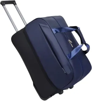 Luggage Trolley Bag With Wheels Business Short-trip Luggage Rolling Bag Trolley Suitcase Fashion Men Women Oxford Cloth Travel Bag Carry on luggage(Blue)