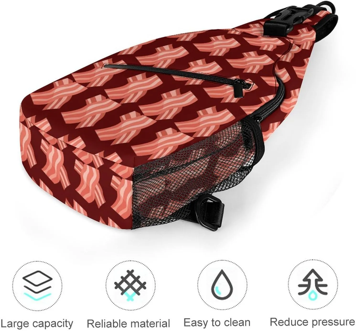 Marijuana Cannabis Versatile And Convenient Multipurpose Crossbody Bag - Perfect for Travel And Hiking