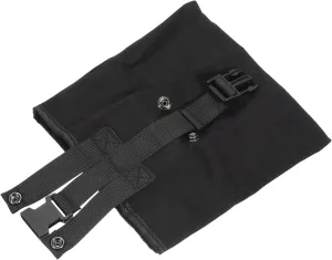 MECCANIXITY Canvas Foraging Bag ABS Collapsible Fruits Picking Belt Pouch for Outdoor Hiking Camping
