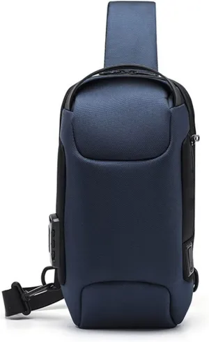 Men's Anti-theft Messenger Bag Waterproof Oxford Cloth Sports Messenger Bag Men's Chest Bag