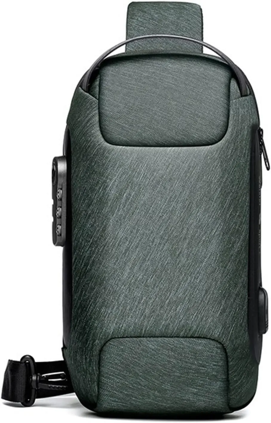 Men's Anti-theft Messenger Bag Waterproof Oxford Cloth Sports Messenger Bag Men's Chest Bag