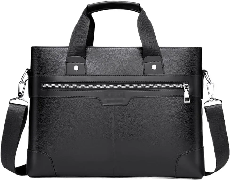 Men's Waterproof Work Bag for Construction Sites with Heavy-Duty Zippers and Multiple Tool Pockets Lightweight