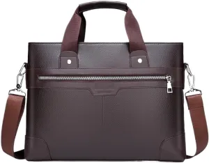 Men's Waterproof Work Bag for Construction Sites with Heavy-Duty Zippers and Multiple Tool Pockets Lightweight