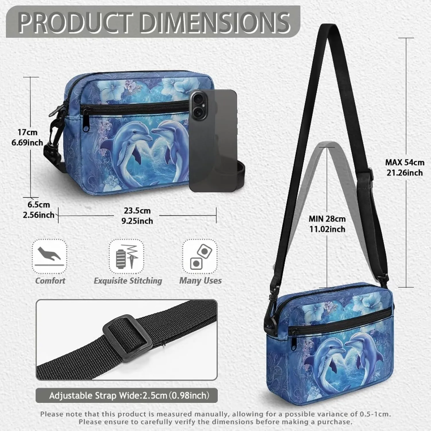 Mini Crossbody Bags for Women with Adjustable Strap for Daily Use