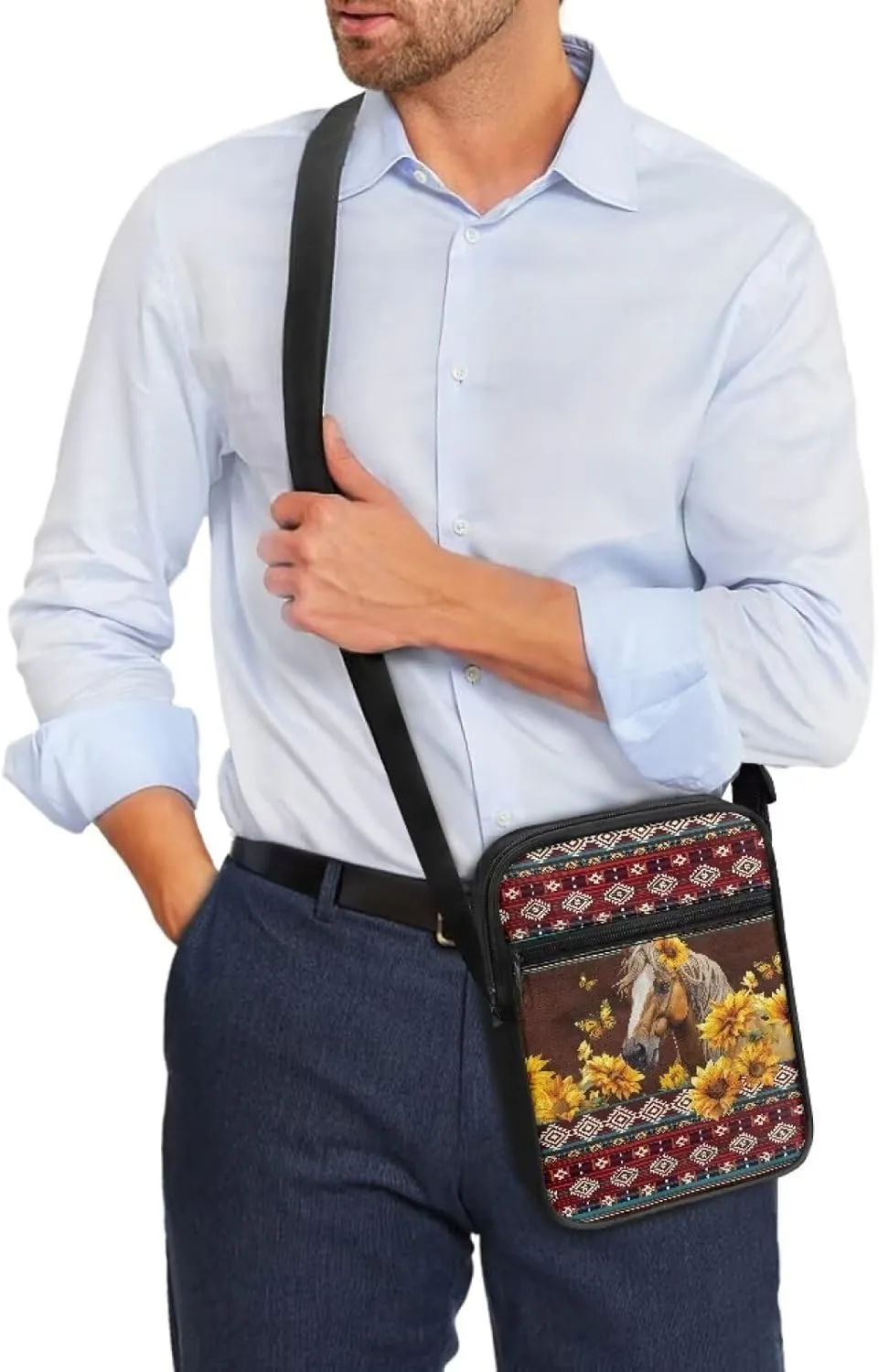 Mini Crossbody Bags Small Shoulder Messenger Bag Purse Cellphone Pouch for Men Women Kids