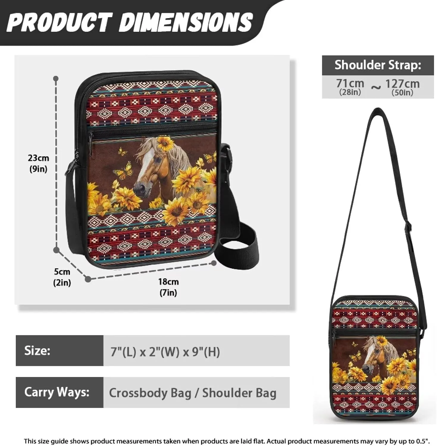 Mini Crossbody Bags Small Shoulder Messenger Bag Purse Cellphone Pouch for Men Women Kids