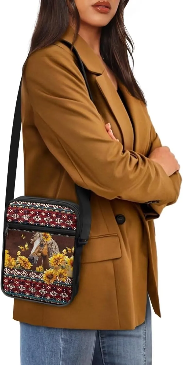 Mini Crossbody Bags Small Shoulder Messenger Bag Purse Cellphone Pouch for Men Women Kids