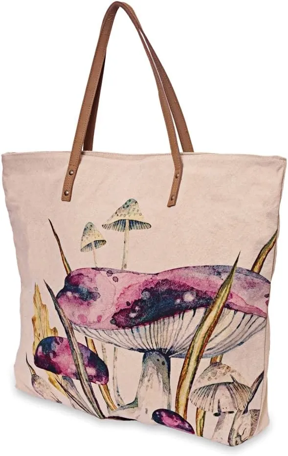 Mushrooms - Wristlet Wallets for Women, Crossbody Purse, Book Bag, Tote Bag, Cell Phone Purse, Small Pouch