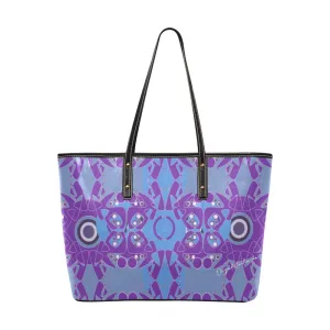 Origen Destination Women's Blu-Hue Rivet-strap Large Tote Bag