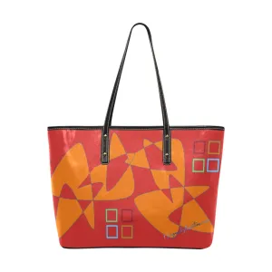 Origen Destination Women's Rivet-strap Large Tote Bag