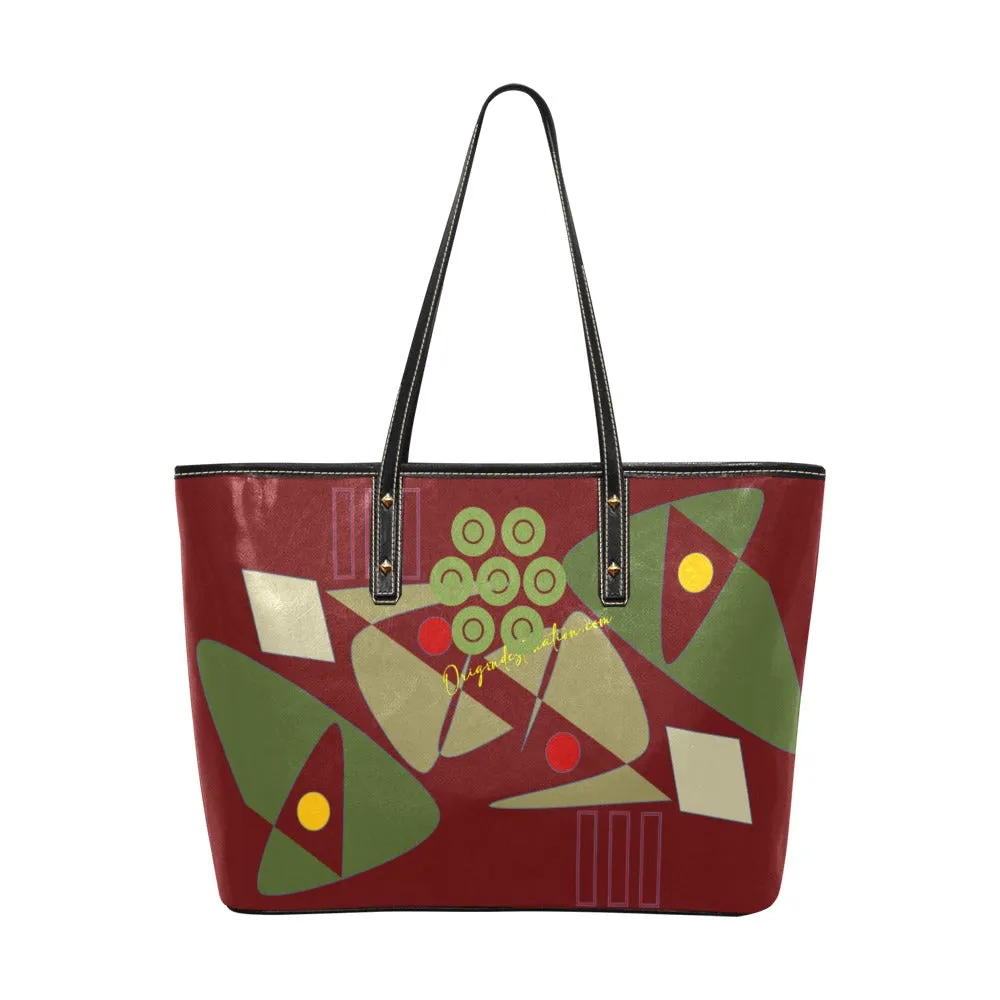 Origen Destination Women's Rivet-strap Large Tote Bag