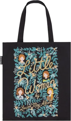 Out of Print Puffin in Bloom Little Women Tote Bag