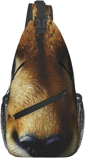 penguins Men's And Women's Small Crossbody Bags Chest Bags Daily Bags Are Suitable For Outdoor Hiking Trips