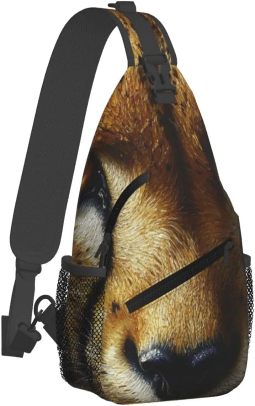penguins Men's And Women's Small Crossbody Bags Chest Bags Daily Bags Are Suitable For Outdoor Hiking Trips