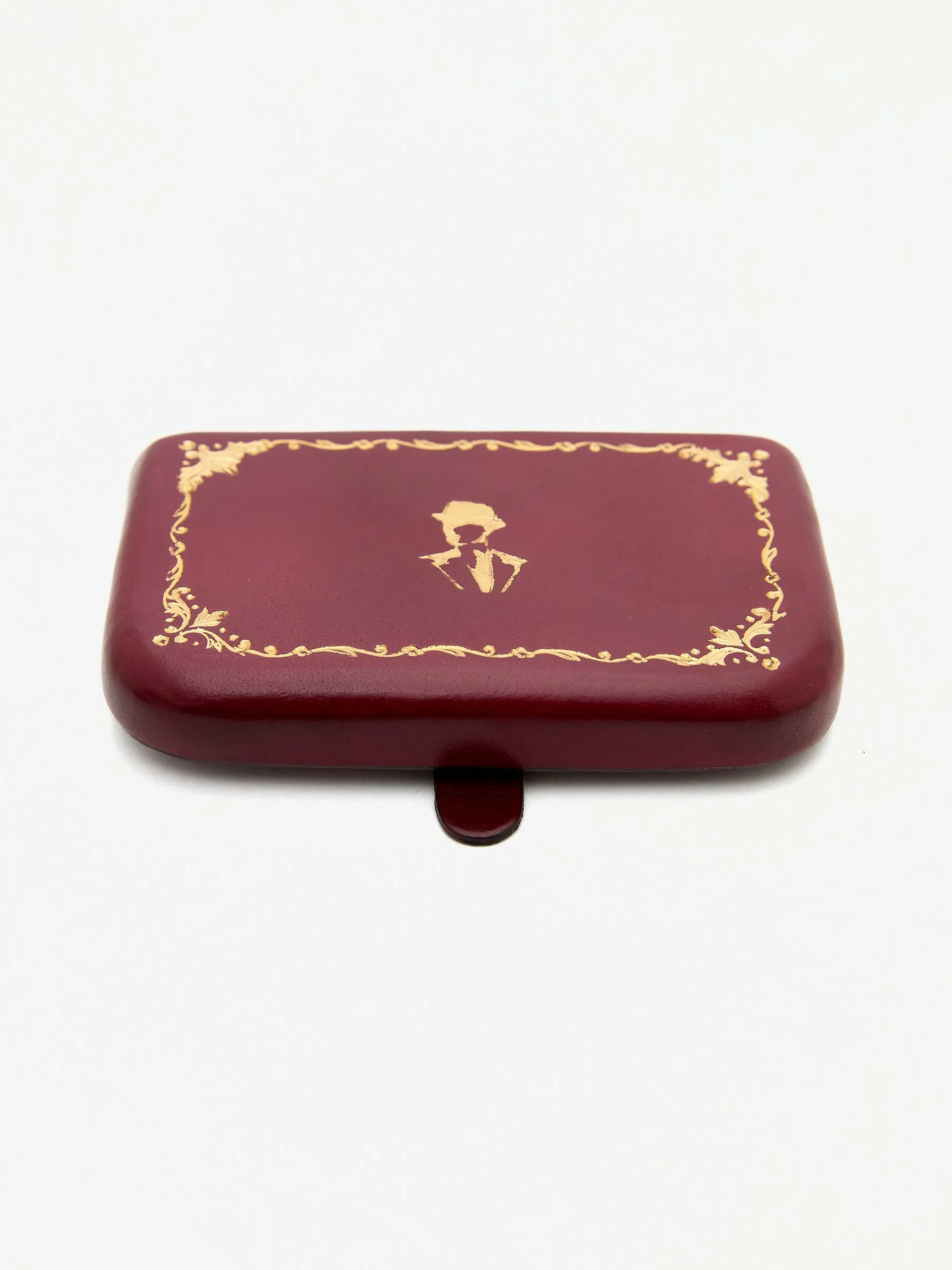 Peroni Firenze X Enis Inci - Bordeaux Business Card Case