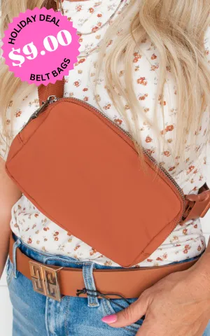 PINK FRIDAY DEAL: Sara's Everywhere Belt Bag - Cognac