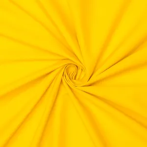 Plain Polycotton  MTN Yellow #14
