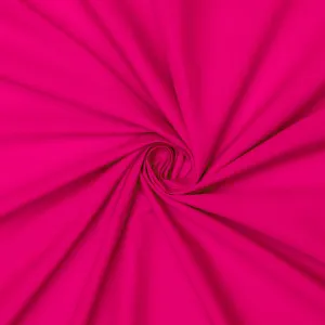 Plain Polycotton Pink cerise #16