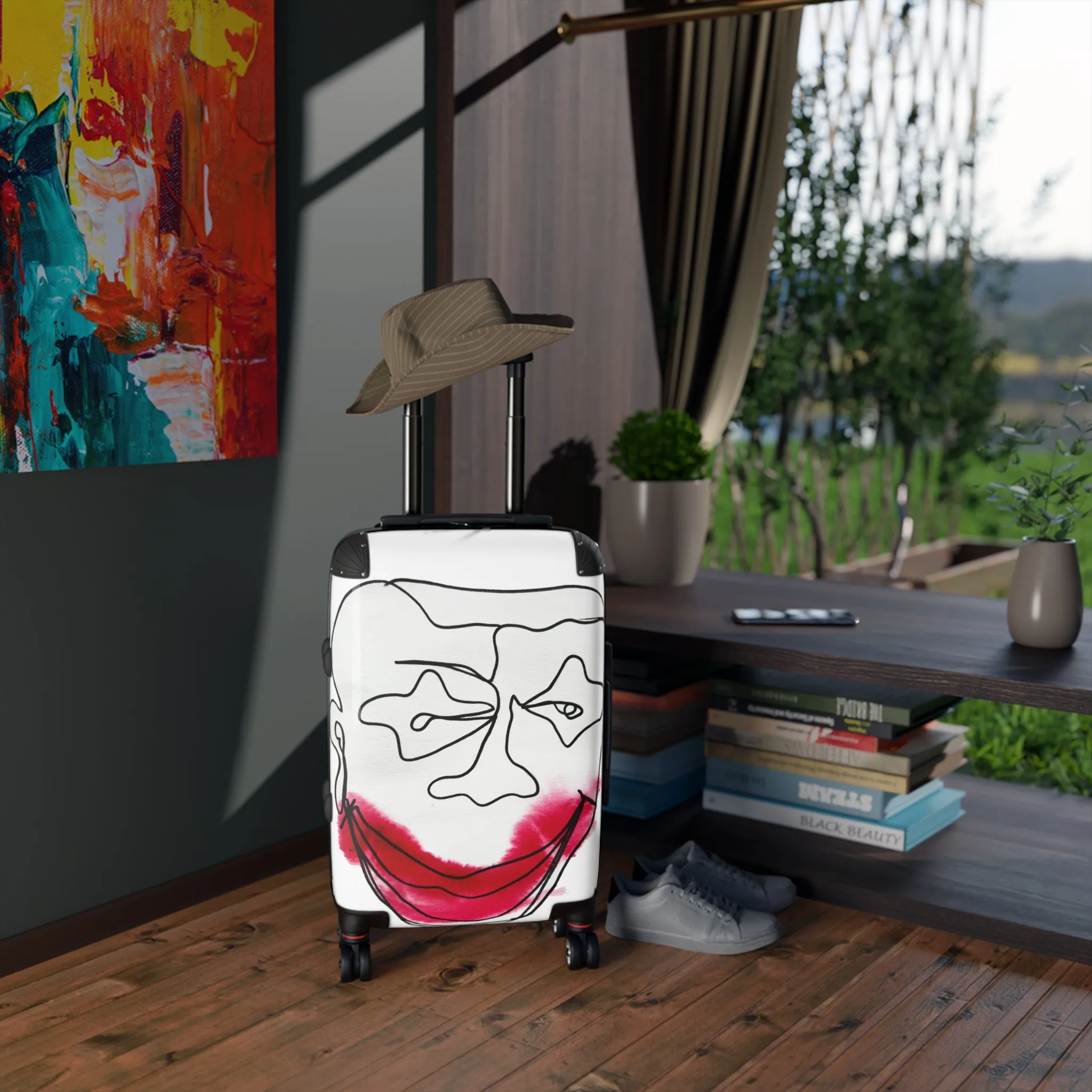 Poisonous Laugh - Stylish Travel Suitcase for All Your Needs