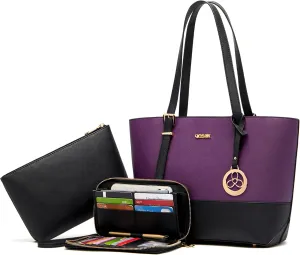 Purses And Wallets Set For Women Work Tote Satchel Handbags Shoulder Bag Top Handle Totes Purse With Matching Wallet